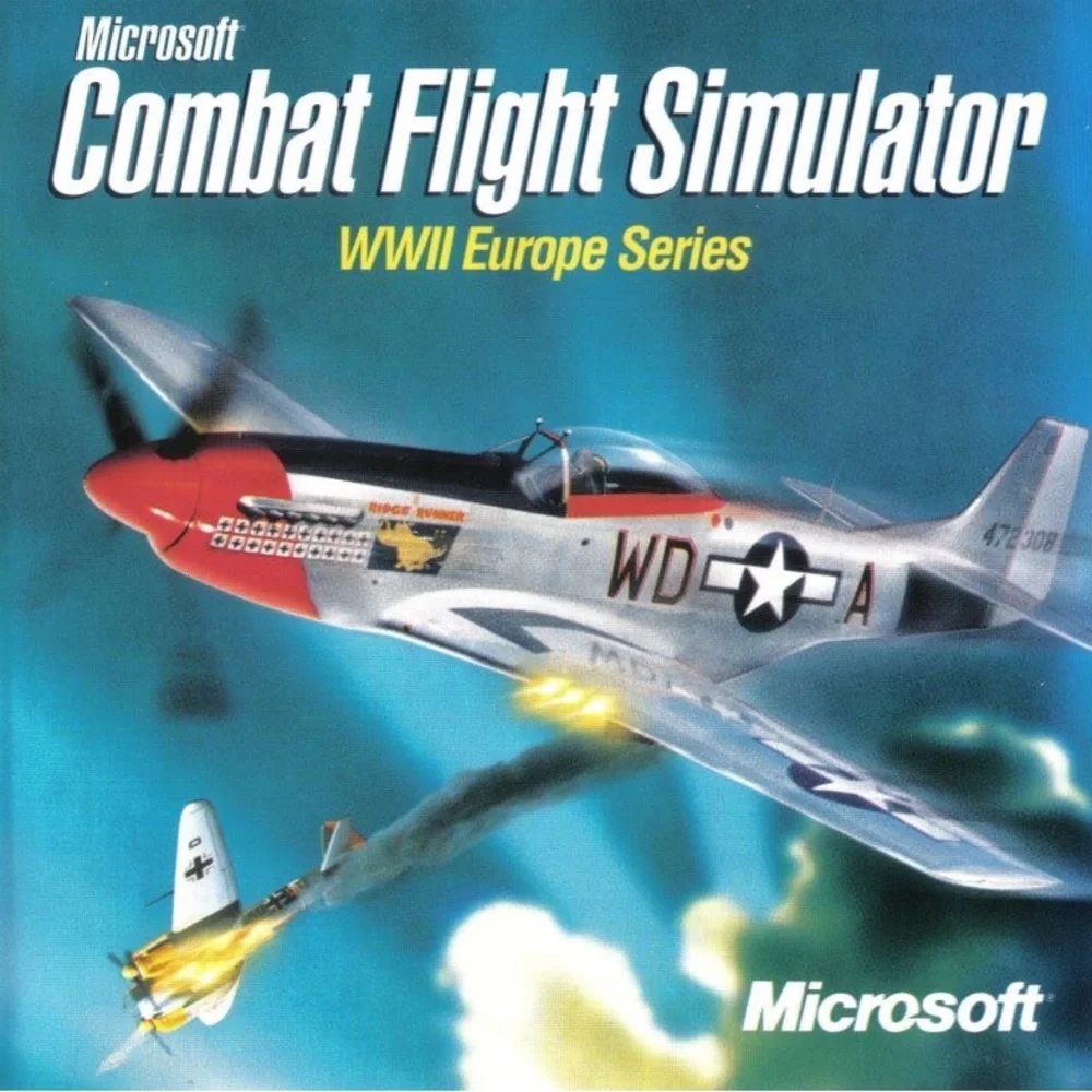 10/$25🦋 Microsoft Combat Flight Simulator: WWII Europe Series CD-ROM
